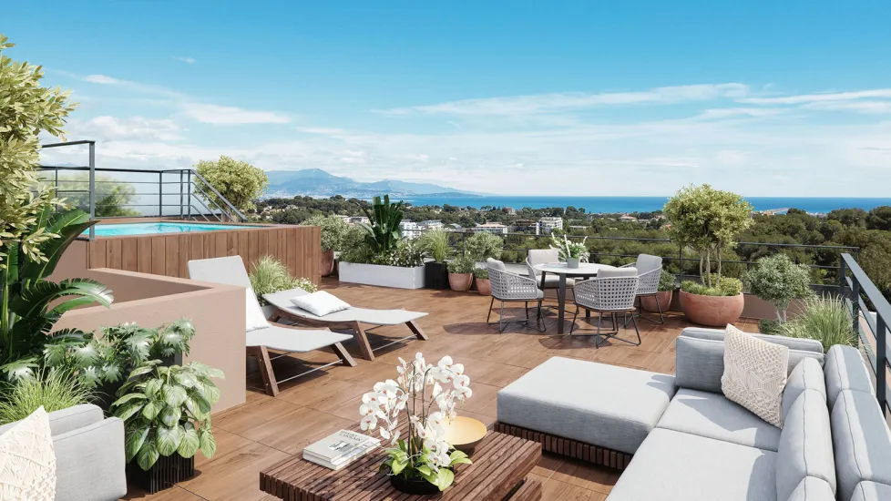 Antibes résidence neuve au cœur de la pinède