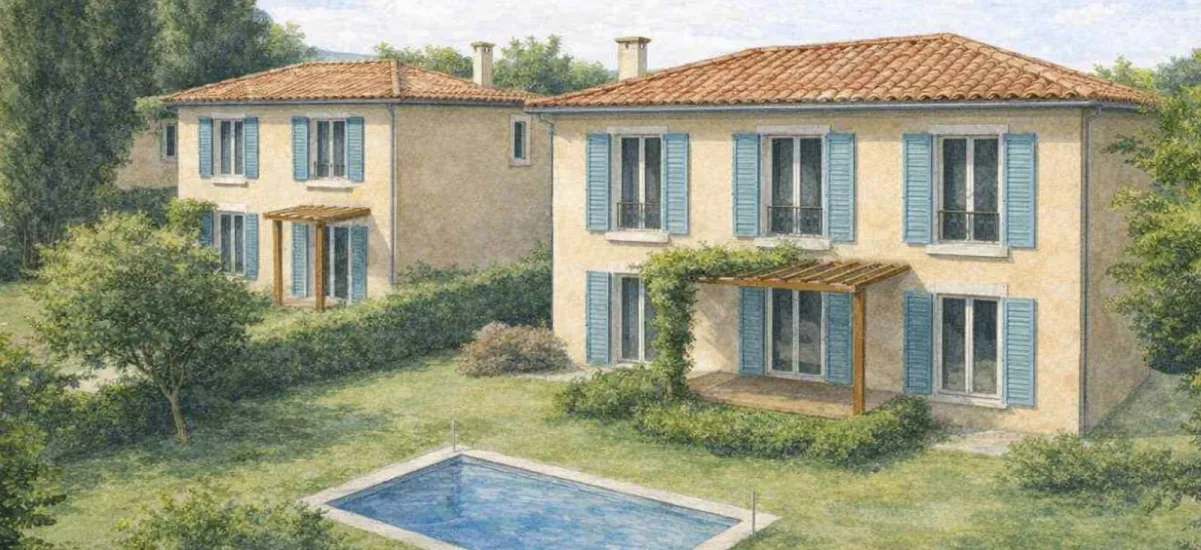 Antibes villas individuelles proches du littoral
