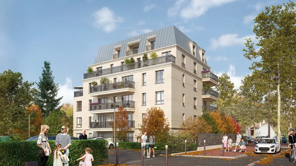 Antony secteur résidentiel à 9 min de marche de la gare RER B