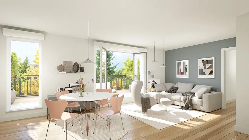 Antony secteur résidentiel à 9 min de marche de la gare RER B