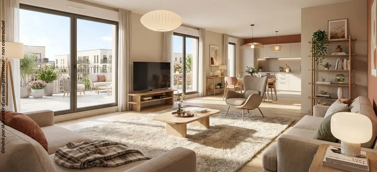 Aubergenville résidence séniors à 10 min de la gare