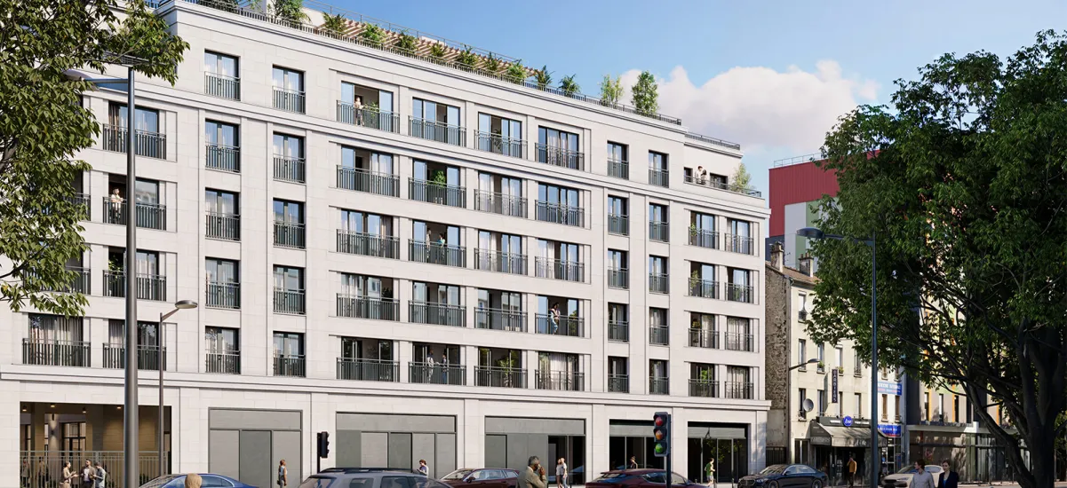 Aubervilliers quartier du Fort à 22 min via la ligne 7 de Paris