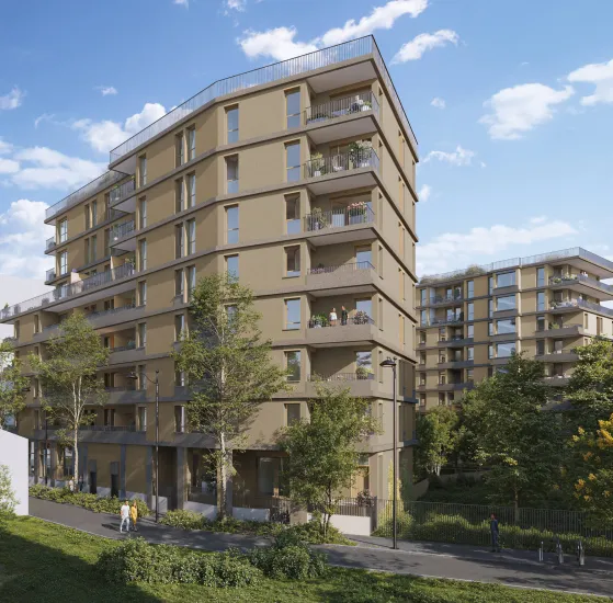 Aubervilliers quartier Fort d’Aubervilliers proche métro