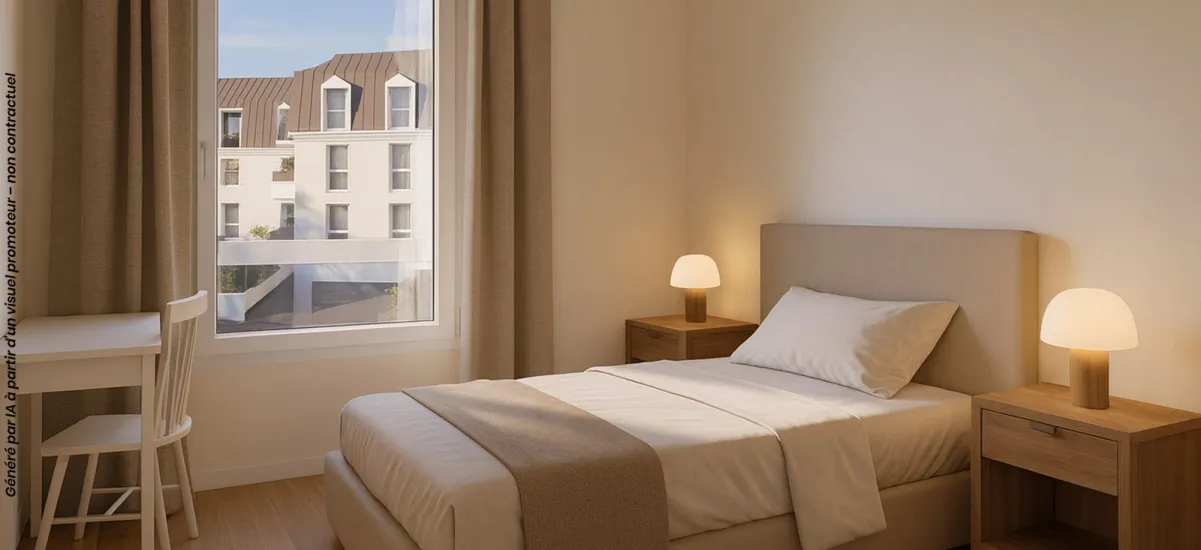 Aubervilliers quartier résidentiel à 600m du métro 7