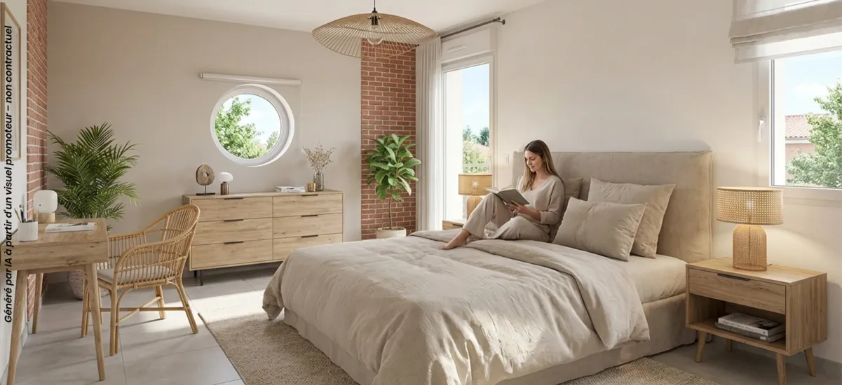 Aucamville à 10 min en voiture du métro et du centre commercial