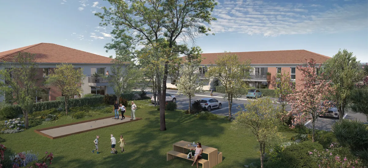 Aucamville à 10 min en voiture du métro et du centre commercial