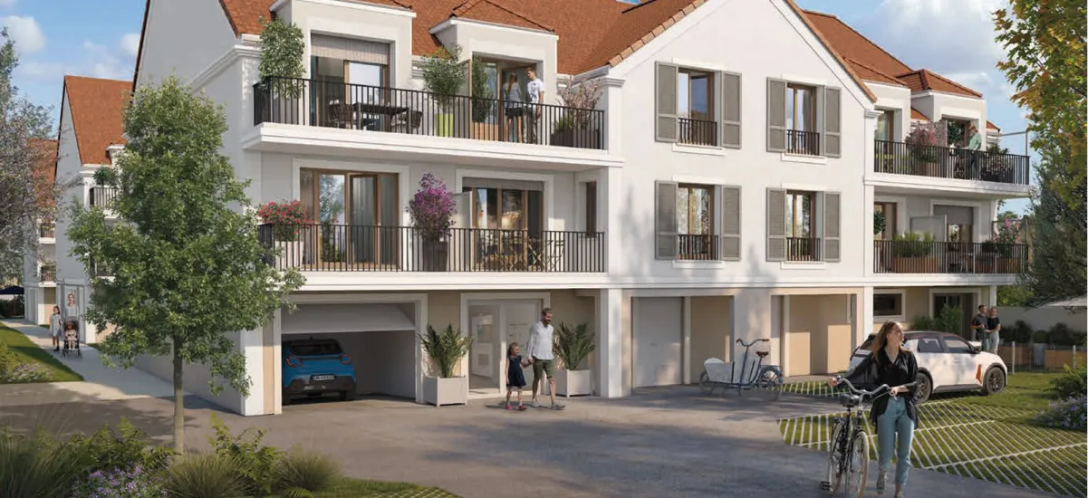 Baillet-en-France cœur du village à 2.5 km du Transilien H