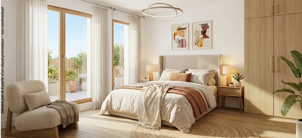 Bègles à 4 min à pied du tram reliant la gare St-Jean en 17 min