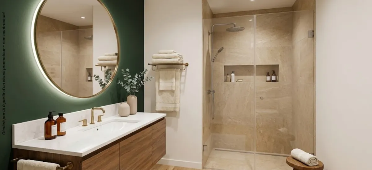 Benerville-sur-Mer à 200 mètres de la plage