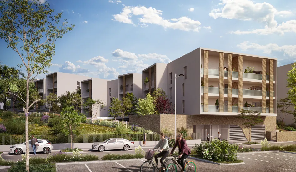 Béziers nouveau quartier de la Courondelle