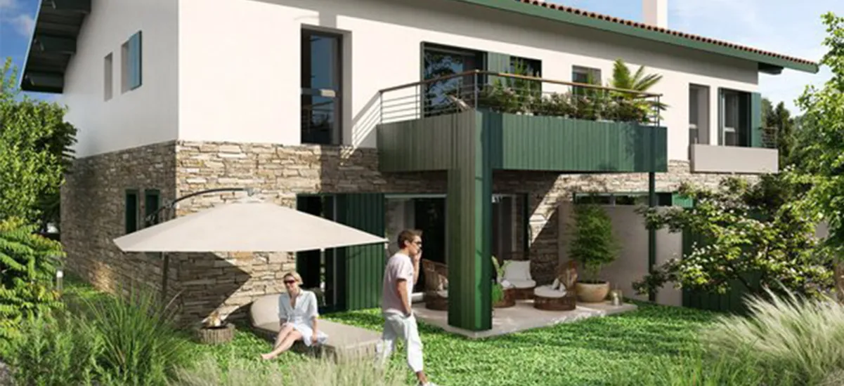 Biarritz face à la cité de l’Océan quartier Ilbaritz