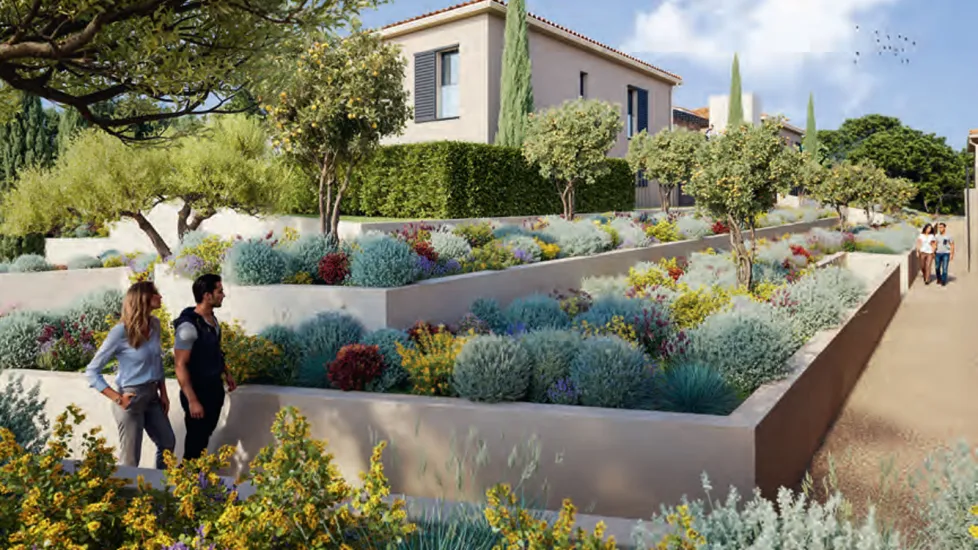 Biot cœur quartier résidentiel du Val de Pôme
