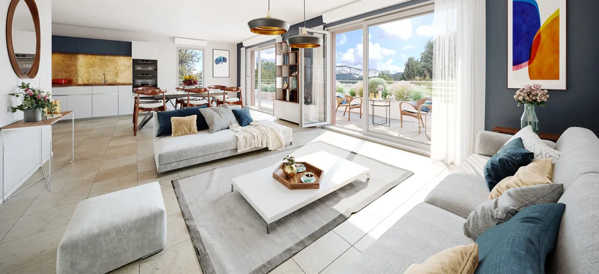 Bonneville à proximité de la frontière Suisse