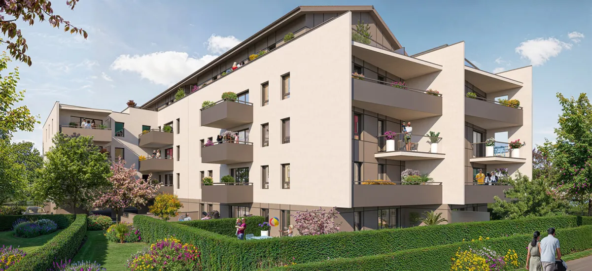 Bonneville à proximité de la frontière Suisse