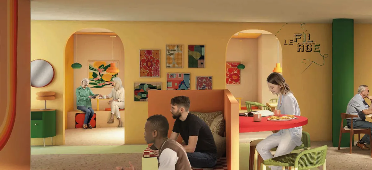 Bonnières-sur-Seine résidence intergénérationnelle proche centre