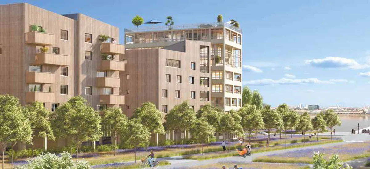 Bordeaux quartier Brazza rive droite