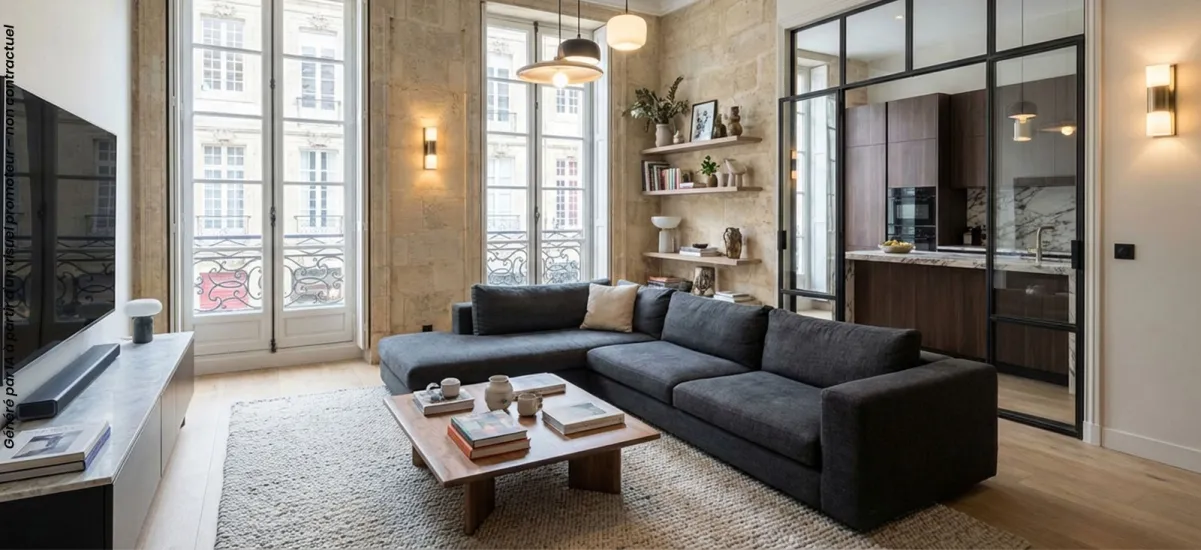 Bordeaux réhabilitation à 3 min des lignes de tramway