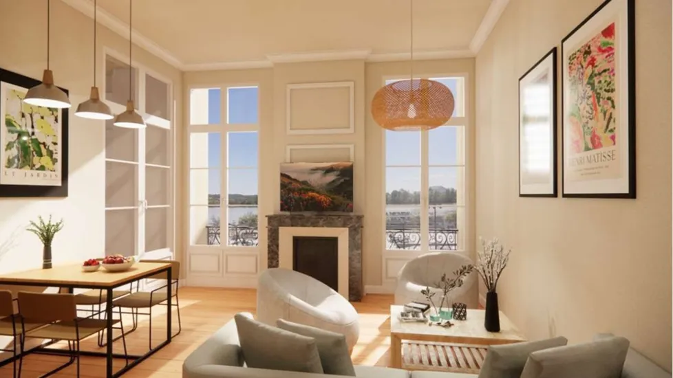 Bordeaux réhabilitation à 40 m du tramway Saint-Michel