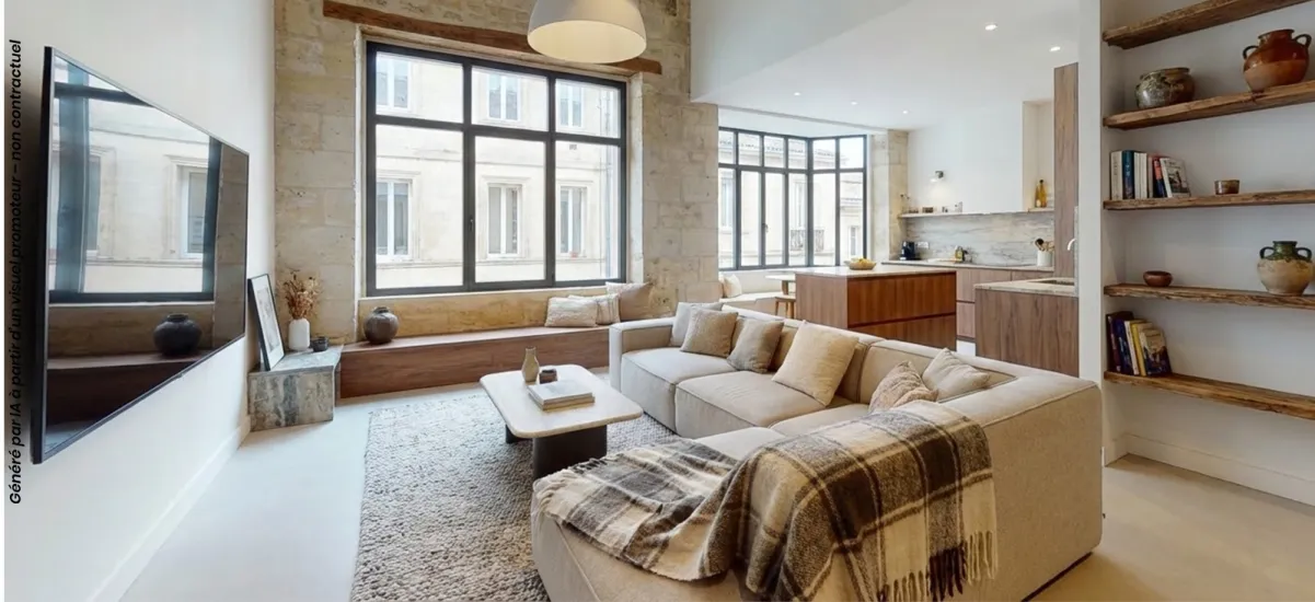 Bordeaux Réhabilitation à deux pas des tramways C, D, F