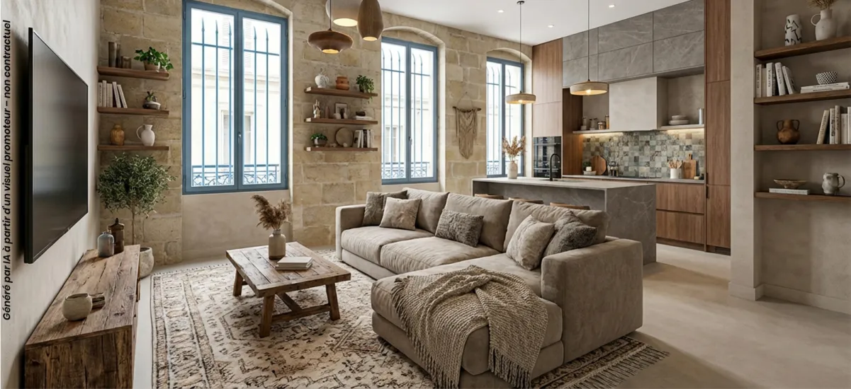 Bordeaux réhabilitation hyper centre à 8 min du tram D