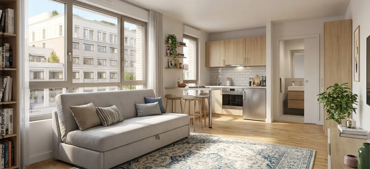 Bordeaux résidence étudiante quartier de la Bastide