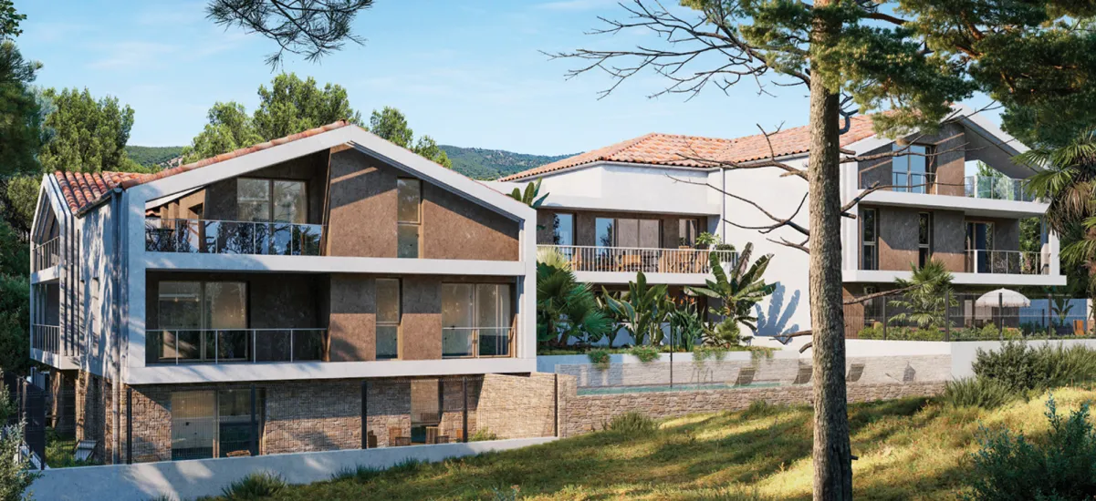 Bormes-les-Mimosas, secteur prisé de La Favière, proche plage