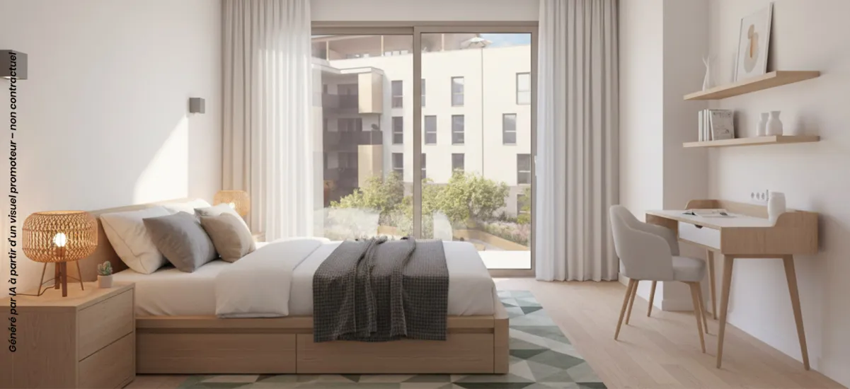 Bourg-en-Bresse dans le quartier de Brou