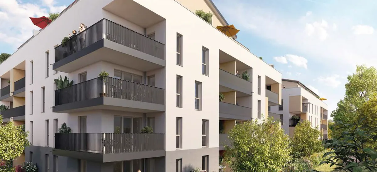 Bourg-en-Bresse dans le quartier de Brou