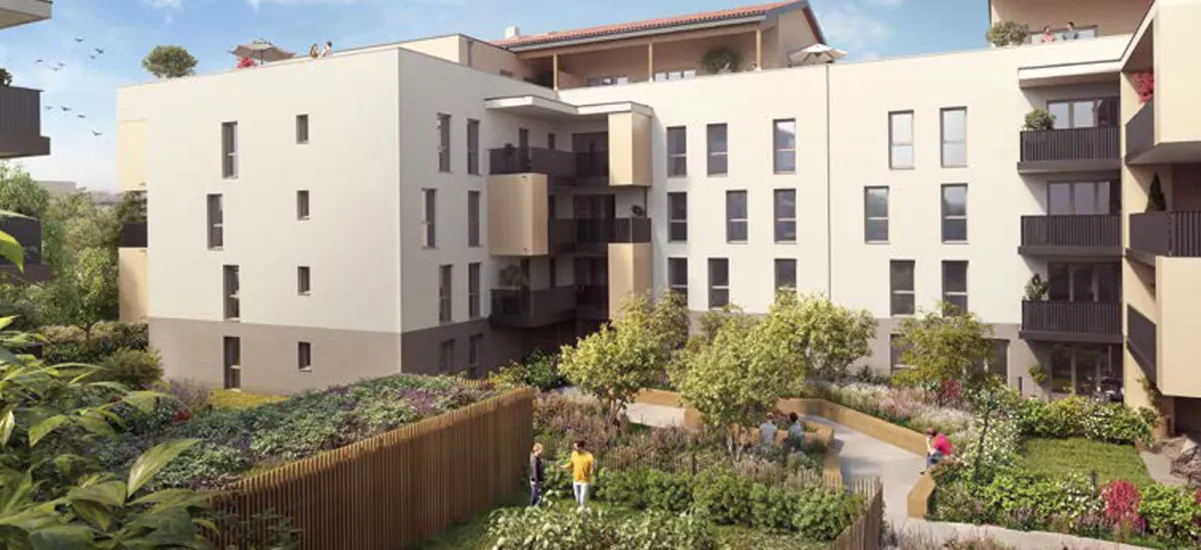 Bourg-en-Bresse dans le quartier de Brou