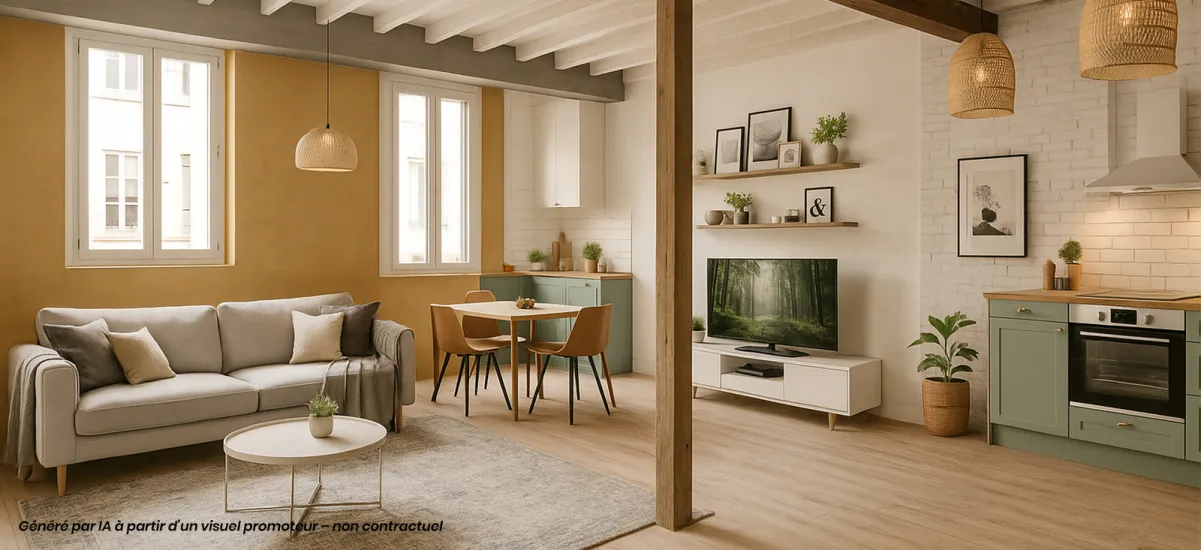 Bourgoin-Jallieu réhabilitation à deux pas du Parc des Lilattes