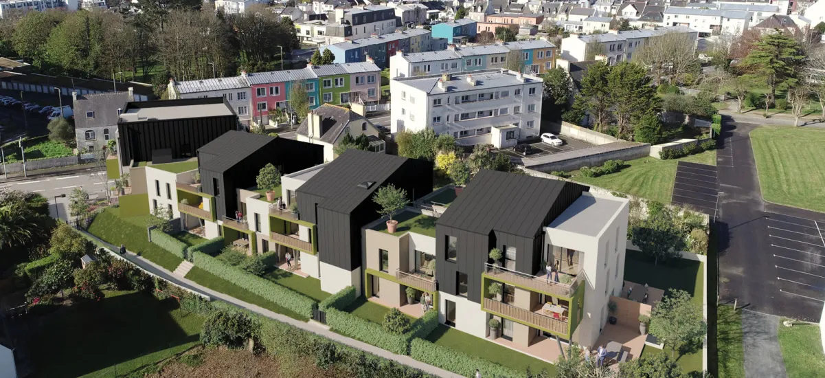 Brest quartier résidentiel à 3 km de l’hypercentre