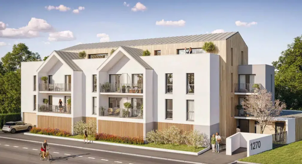 Brest quartier Sainte-Anne du Portzic sur les hauteurs