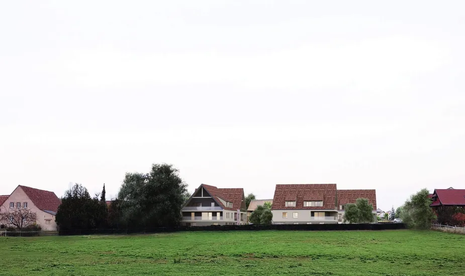 Breuschwickersheim coeur de bourg à 20 min de Strasbourg