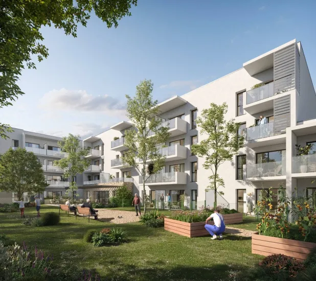 Buxerolles résidence séniors à proximité du centre-ville