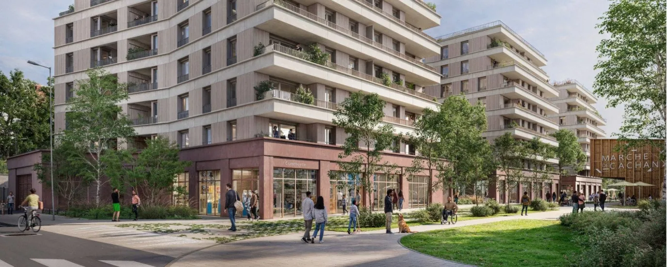 Cachan écoquartier à 4 min à pied de la gare RER