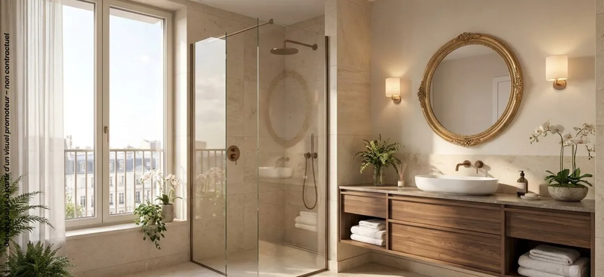 Caen à quelques minutes à pied des rives de l’Orne