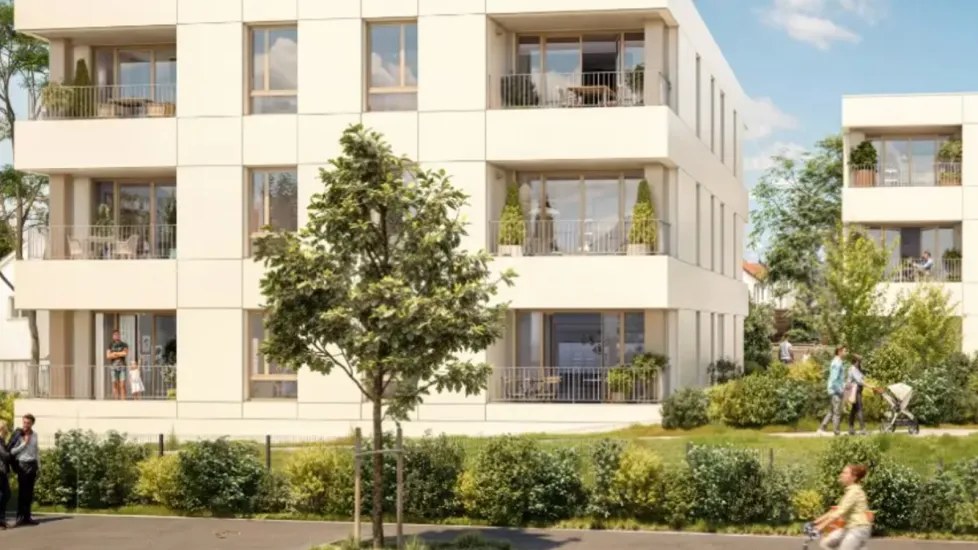 Caen Réhabilitation quartier Sainte Thérèse à 400m du tram