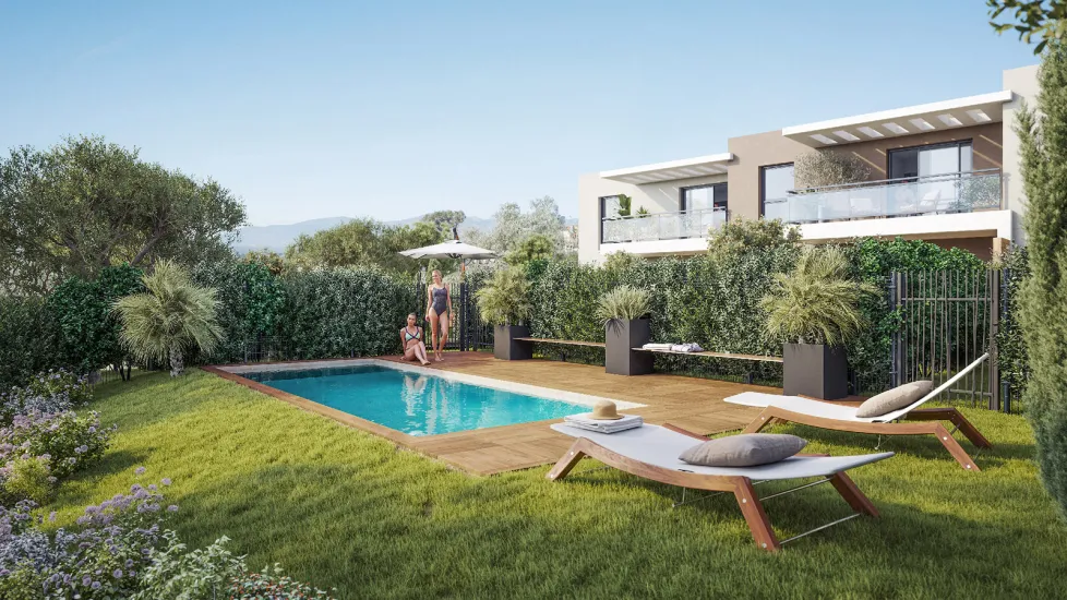 Cagnes-sur-mer villas de luxe au cœur du quartier des Gros Buaux