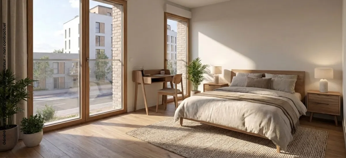 Calais le long du quai de la gendarmerie