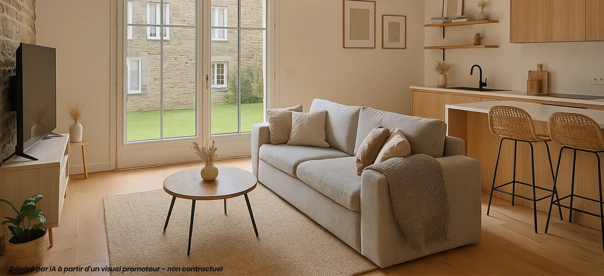 Cancale réhabilitation cœur de ville avec vues imprenables