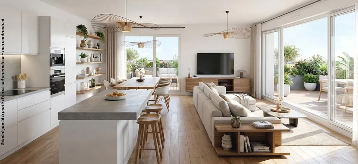 Castelnau-le-Lez ZAC Eurêka, proche commerces et tramway