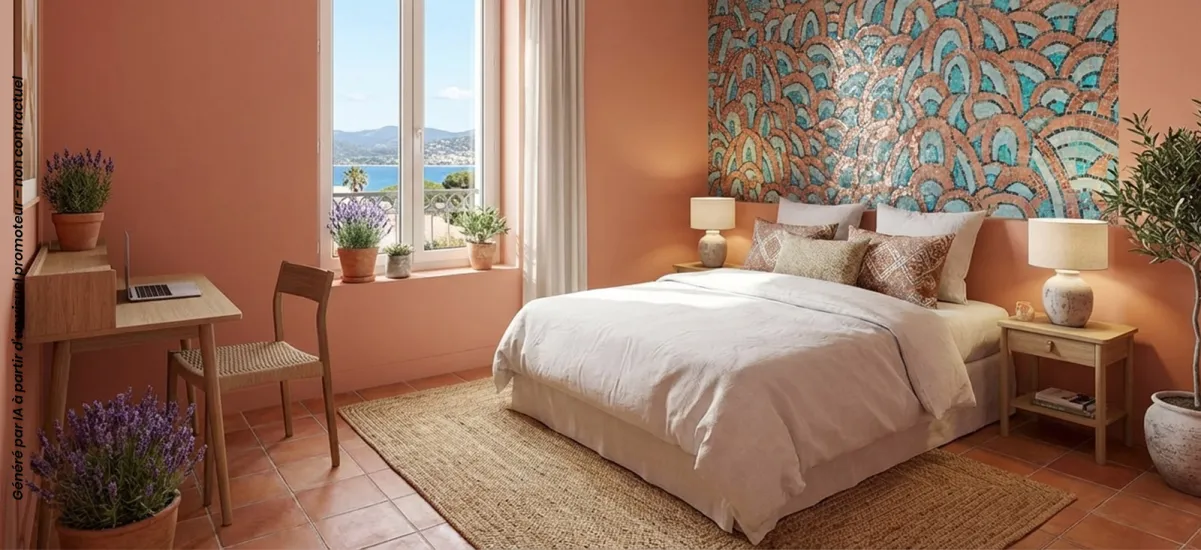 Cavalaire-sur-Mer à proximité de la plage