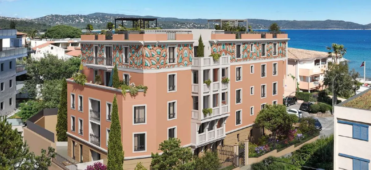 Cavalaire-sur-Mer à proximité de la plage