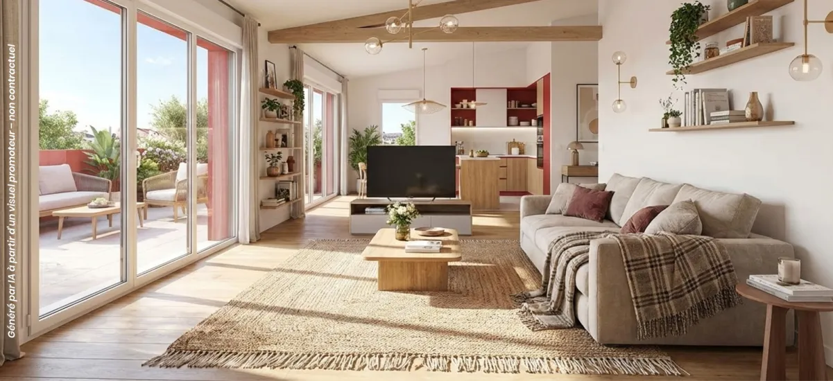 Cenon quartier en renouveau proche des commerces