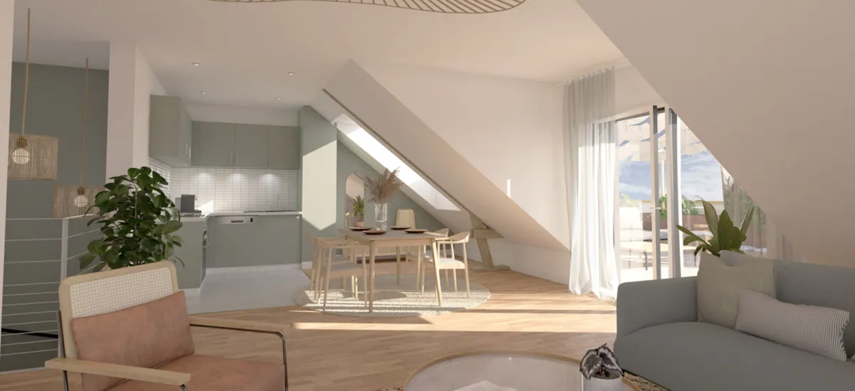 Chartres-de-Bretagne en plein centre du bourg