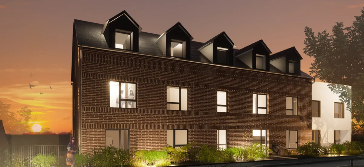 Chartres-de-Bretagne en plein centre du bourg