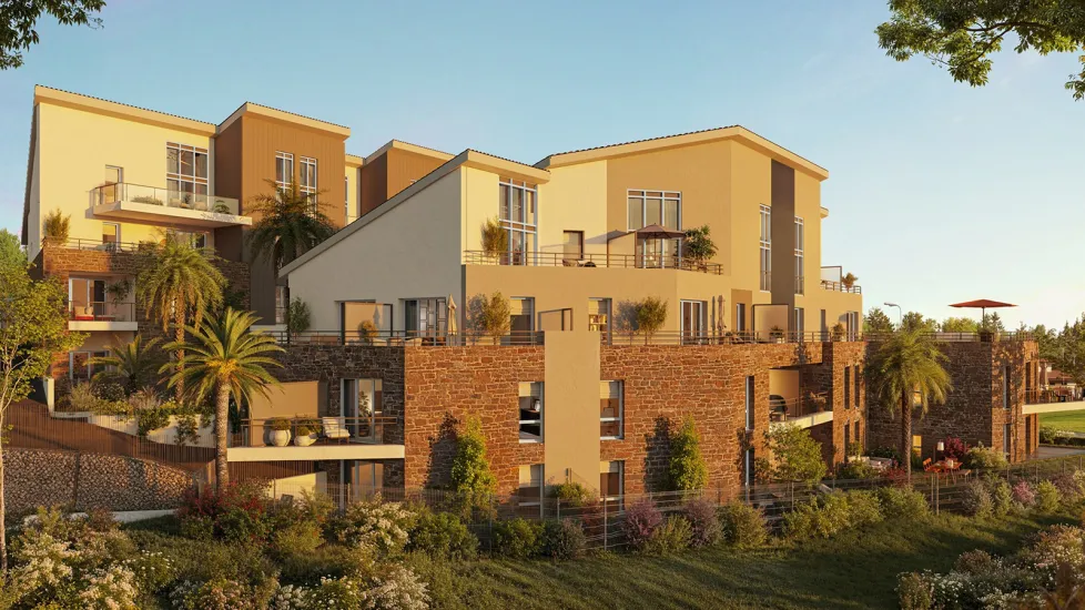 Châteauneuf-Grasse cadre naturel à 10 min de Sophia Antipolis