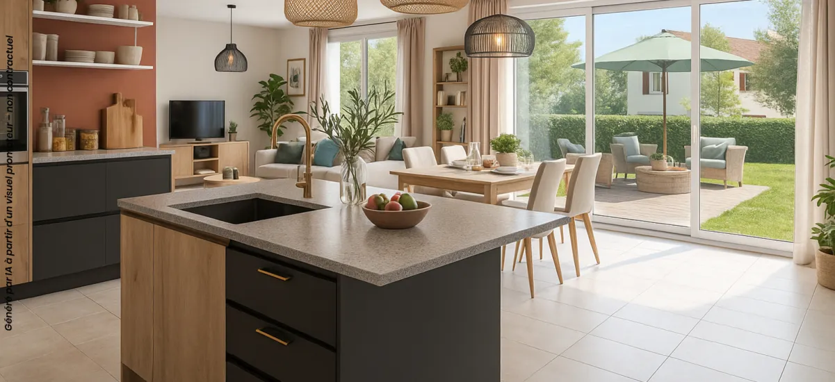 Chirens maison neuve cadre naturel à 12 min en voiture de Voiron