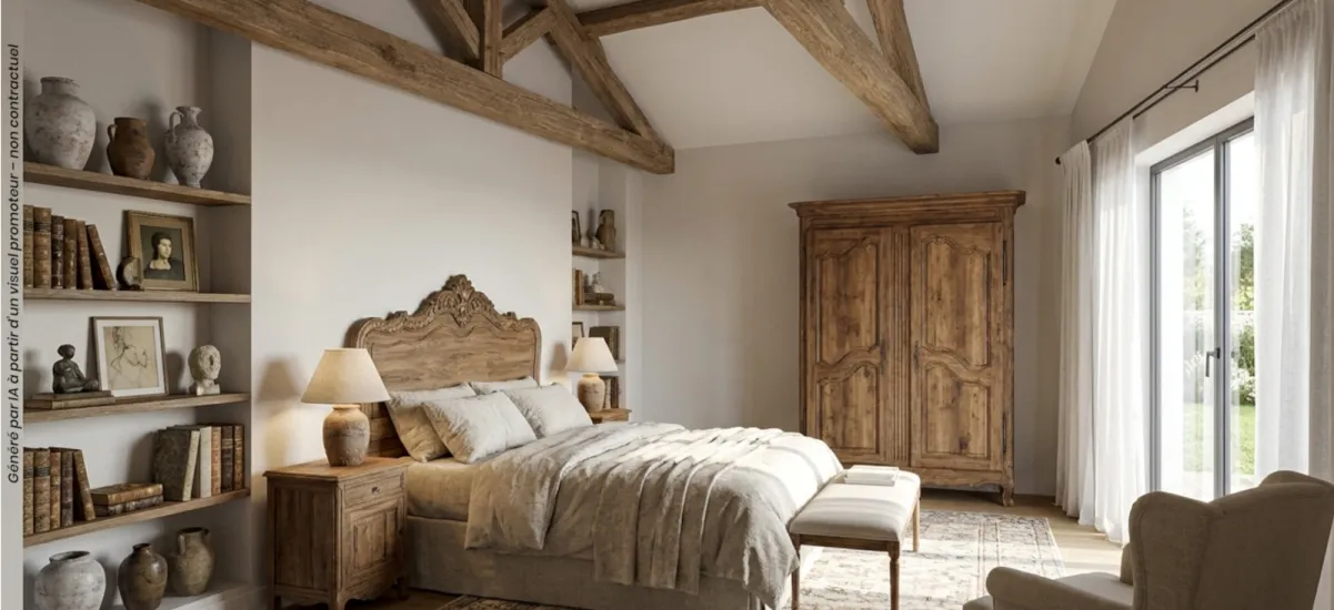 Claix réhabilitation maison de maître le long du Drac