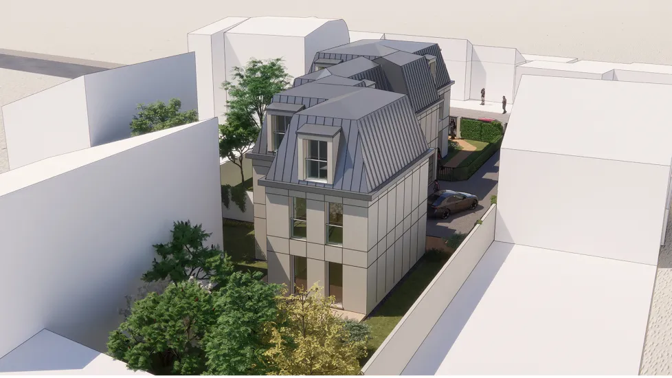 Clamart maisons neuves à 8 min à pied de la gare Transilien N